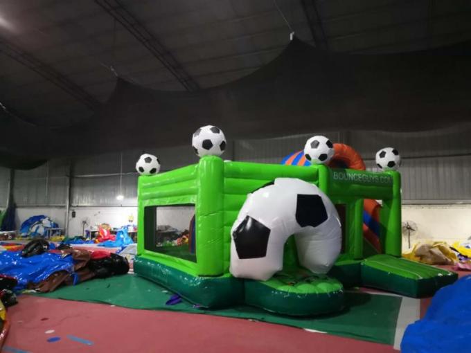 Impression sautante gonflable de Digital de château du football du football 3 ans de garantie