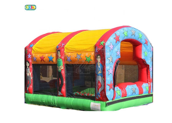 Ball Pond Pit Inflatable Cool Bounce Houses Lead Free SGS Certification