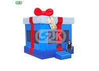 Birthday Gift Moonwalk Bouncy Castle Customized Size 0.55mm PVC Material