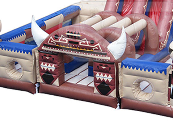 Capacity 32 Kids Inflatable Bounce House Combo Customized Size With Blower