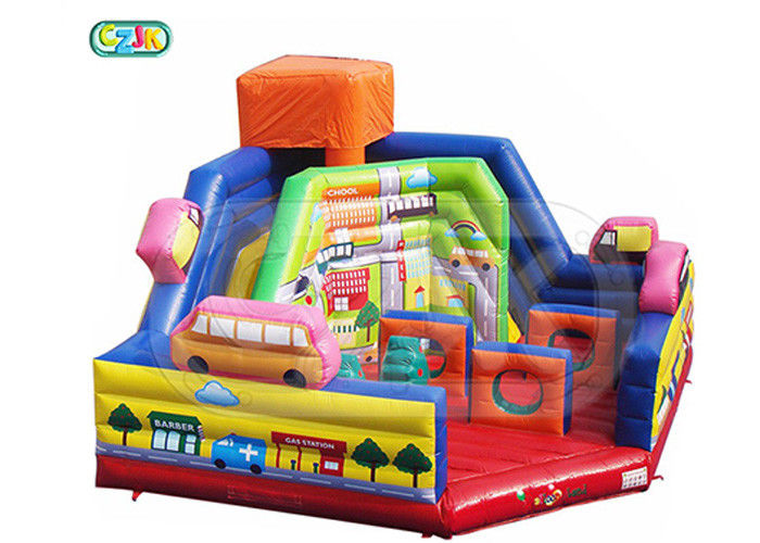 Shopping Mall Jumpy House With Slide 1 - 3 Years Warranty High Performance