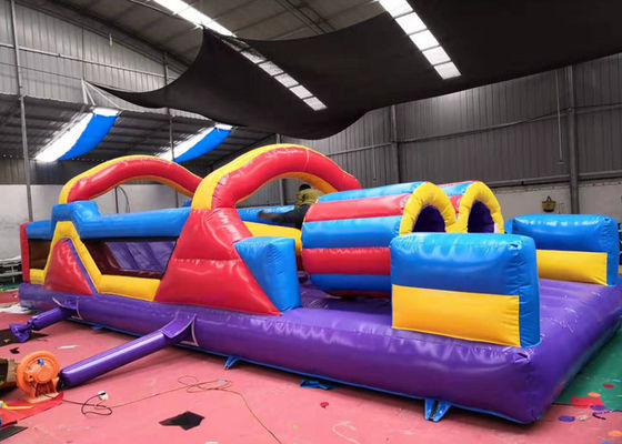 Certification protectrice UV gonflable pleine d'entrain durable de GV de course d'obstacle fournisseur