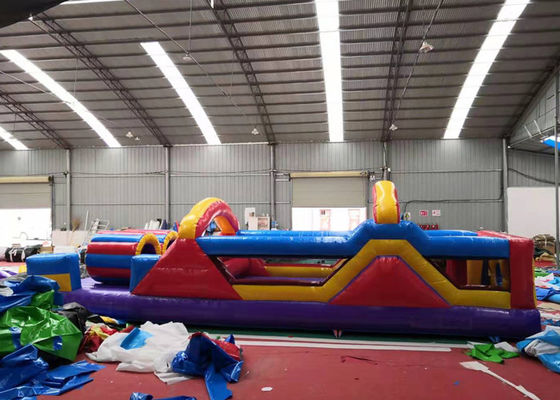 Certification protectrice UV gonflable pleine d'entrain durable de GV de course d'obstacle fournisseur